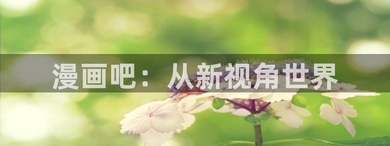 jk漫画韩漫：漫画吧：从新视角世界